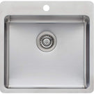 Oliveri Sonetto large bowl topmount sink NTH - The Blue Space