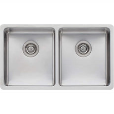 Oliveri Sonetto double bowl universal sink NTH - The Blue Space