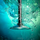 Sussex Monsoon Vertical Stainless Steel Outdoor Shower 300mm Online at the Blue Space
