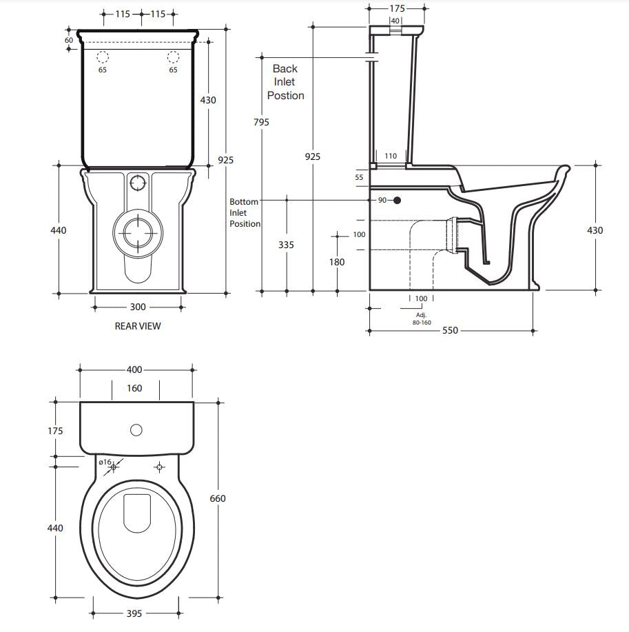 Studio Bagno Impero Toilet Suite