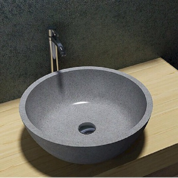 Surena Stone Basin 440 in Charcoal finish | The Blue Space