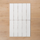 Riviera White Gloss 75x300mm Straight Pattern - The Blue Space
