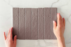 Taupe Blaire Brick Look Tile - Tile and Bath Co