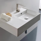 ADP Teorema Wall Basin 600mm right hand bowl at The Blue Space