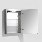 Belbagno Aluminium LED Mirror Cabinet 500mm - The Blue Space