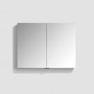 Belbagno Aluminium LED Mirror Cabinet 900mm - The Blue Space
