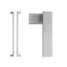 Lockwood Entrance Pull Handle 146 Stainless Steel - The Blue Space