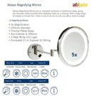 Product Features: Thermogroup Ablaze Lit Magnifying Mirror 5x Mag
