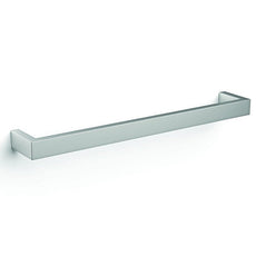 Thermorail 12V Square Single Bar Heated 450mm - Polished - The Blue Space
