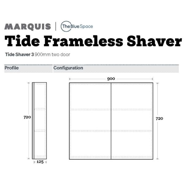 Marquis Tide Shaving Cabinet