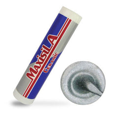 Maxisil A – Ceramic Silicone A15 Aluminium Carton of 20 - Tile and Bath Co