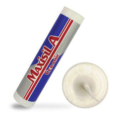Maxisil A – Ceramic Silicone A17 Alabaster Carton of 20 - Tile and Bath Co