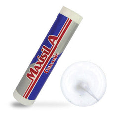 Maxisil A – Ceramic Silicone A2 White Carton of 20 - Tile and Bath Co