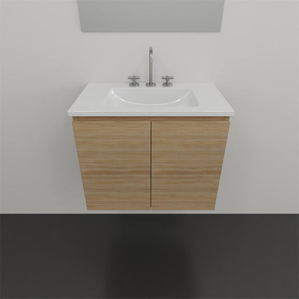 Timberline Florida Ensuite Wall Hung Vanity with Ceramic Top