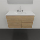 Timberline Florida Ensuite Wall Hung Vanity with Ceramic Top 800 | The Blue Space