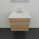 Timberline Indiana Wall Hung Vanity with Alpha Ceramic Top 600 | The Blue Space