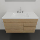 Timberline Indiana Wall Hung Vanity with Alpha Ceramic Top 900 | The Blue Space