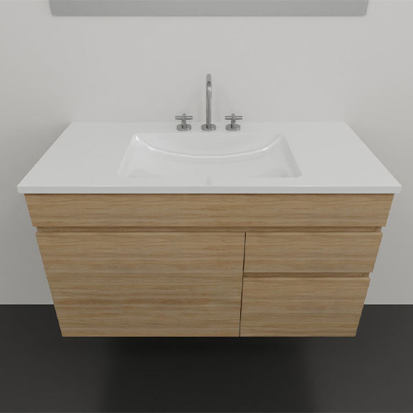 Timberline Indiana Wall Hung Vanity with Alpha Ceramic Top