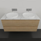 Timberline Nevada Plus Wall Hung Vanity with Above Counter Basin 1200D | The Blue Space