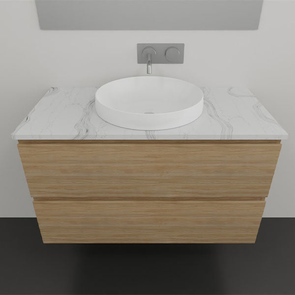 Timberline Nevada Plus Wall Hung Vanity with Above Counter Basin 900 | The Blue Space