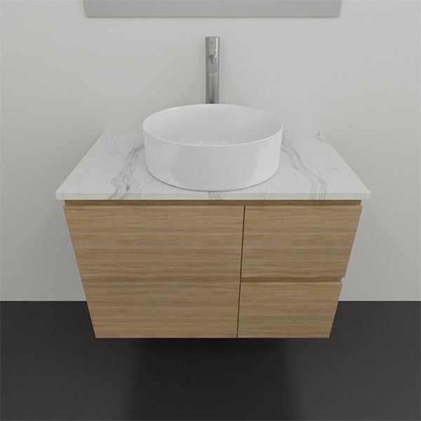 Timberline Nevada Wall Hung Vanity with SilkSurface Top & Above Counter Basin