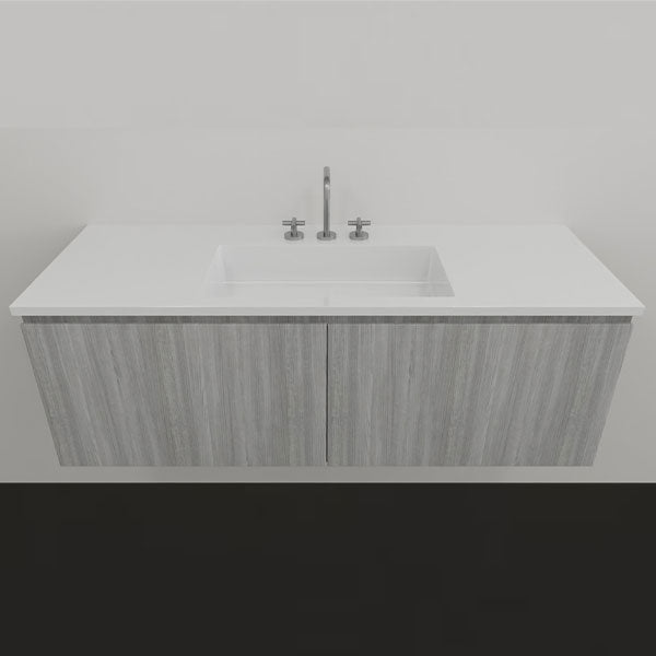Timberline Rockhampton Vanity with Alpha Ceramic Top Online — The Blue Space