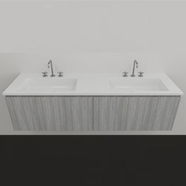 Timberline Rockhampton Vanity with Alpha Ceramic Top Online — The Blue Space