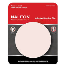 Naleon Clear Mounting Disc in Round Shape | Naleon bathroom accessories online at The Blue Space