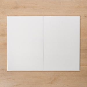 Thredbo Gloss White Cushioned Edge Tile 300x450mm