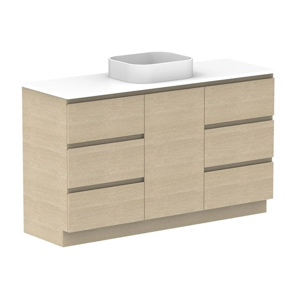 ADP Glacier Hamper 1500 Trio Floor Mount Centre Bowl | The Blue Space