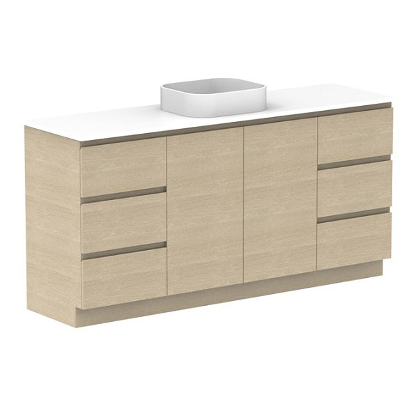 ADP Glacier Hamper 1800 Trio Floor Mount Centre Bowl | The Blue Space