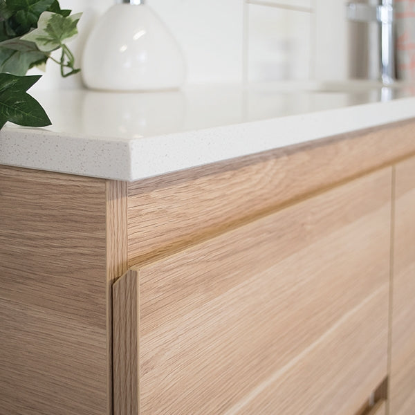 ADP Cherry Pie 20mm Solid Surface Benchtop in Sugar Cream - The Blue Space