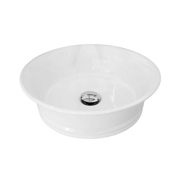 ADP Neptune 440 x 440 Above Counter Basin White