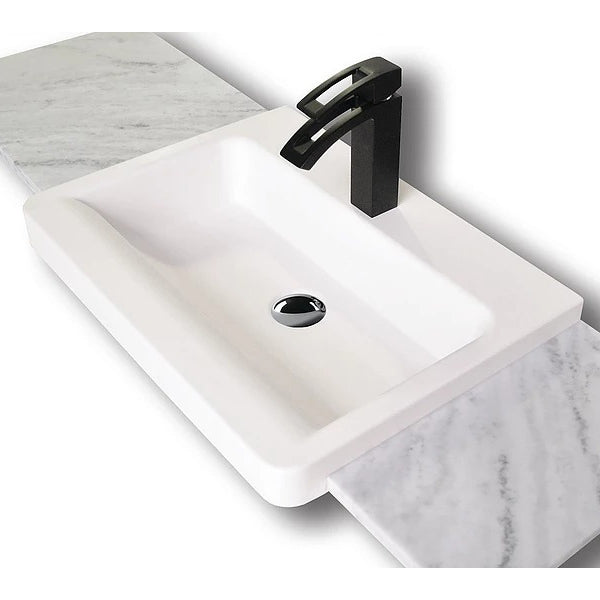 ADP Integrity Solid Surface Semi-Recessed Basin by ADP - The Blue Space
