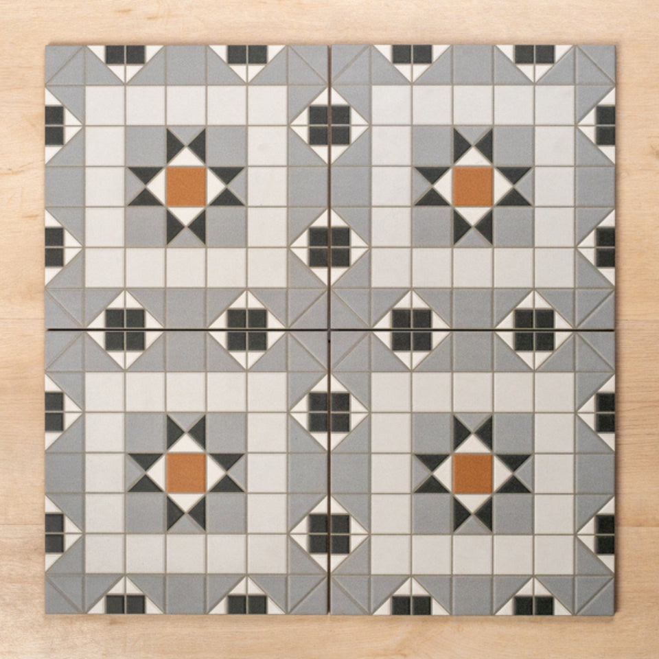Alicante Derby Matt Cushioned Edge Porcelain Tile 316x316mm