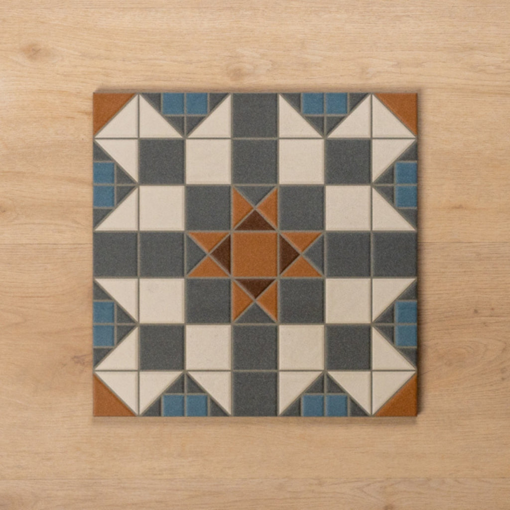 Alicante Heathcote Matt Cushioned Edge Porcelain Tile 316x316mm