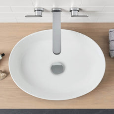 Caroma Artisan Above Counter Basin- Oval 510mm by Caroma - The Blue Space