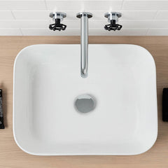 Caroma Tribute Above Counter Basin - 490mm Rectangle
