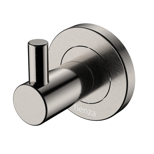 Fienza Kaya Robe Hook - Brushed Nickel - The Blue Space