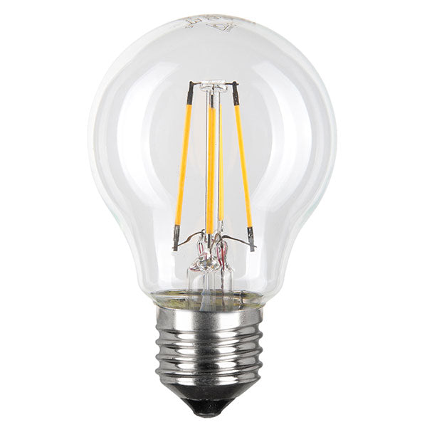 Brilliant LED A60 Classic Globe Warm White Clear Lit | The Blue Space