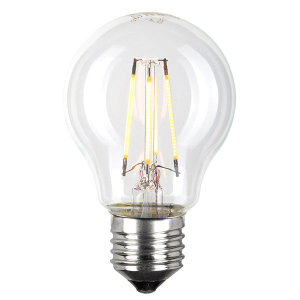 Brilliant LED A60 Classic Globe Warm White Clear Lit | The Blue Space