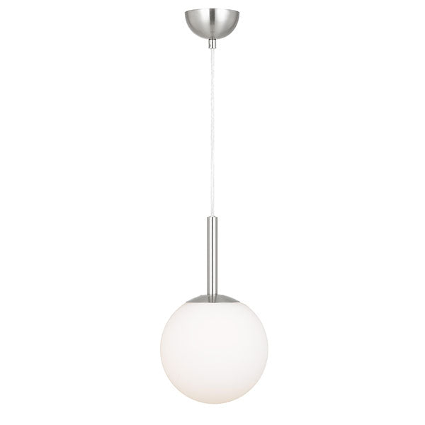 Telbix Bally ES 20cm pendant - Nickel | The Blue Space