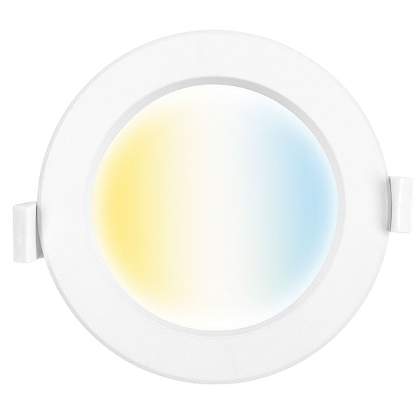 Brilliant Sync Smart Bluetooth Mesh LED CCT Downlight White - The Blue Space