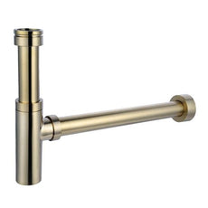 Turner Hastings Aurora Adjustable Brass 40mm Bottle P Trap-Brushed Brass Online at The Blue Space
