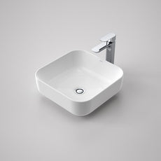 Caroma Artisan Above Counter Basin- Square 390mm by Caroma - The Blue Space