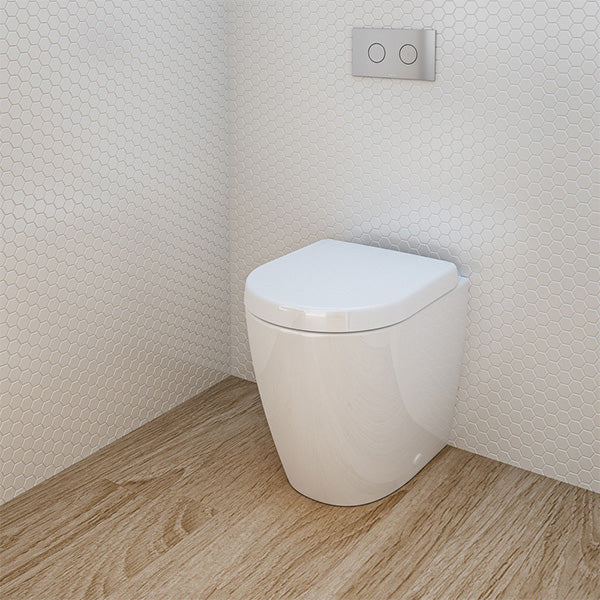 Caroma Urbane Compact Wall Faced Invisi Series II Toilet Suite