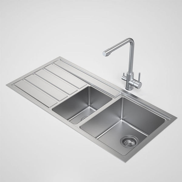 Caroma Compass 1.5 Bowl Kitchen Sink by Caroma - The Blue Space