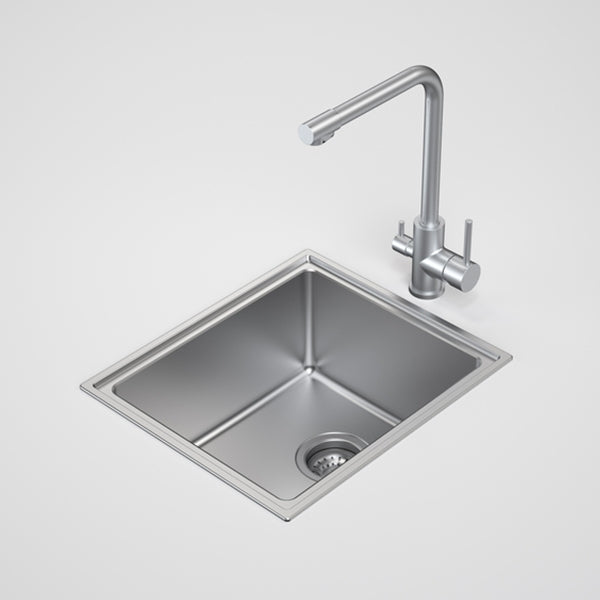 Caroma Compass Single Bowl Sink by Caroma - The Blue Space