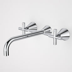 Caroma Coolibah Classic Cross Bath Tap Set by Caroma - The Blue Space