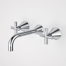 Caroma Coolibah Classic Cross Wall Tap Set by Caroma - The Blue Space